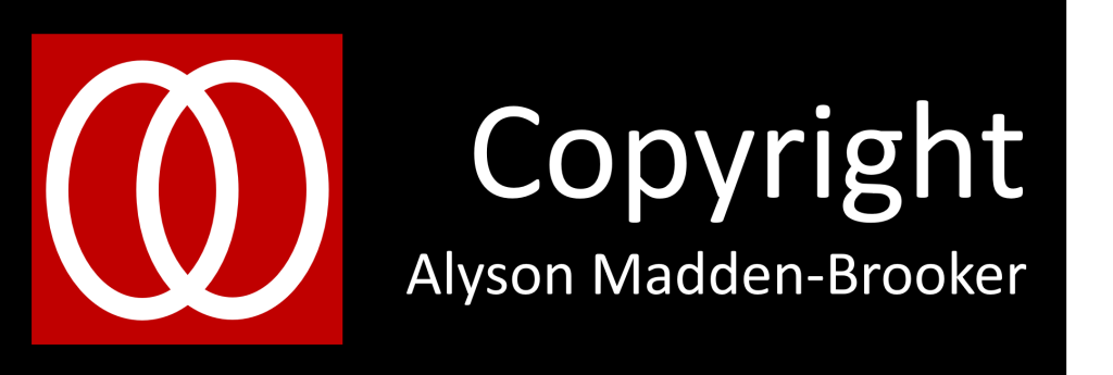 Copyright
Alyson Madden-Brooker